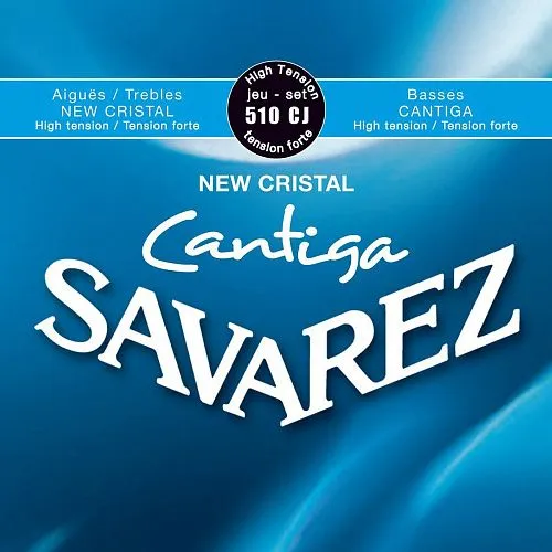 Savarez 510CJ New Cristal Cantiga Комплект струн для классической гитары сильного натяжения.